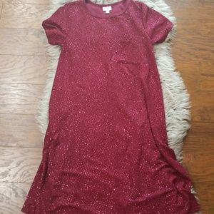 Lularoe elegant carly dress